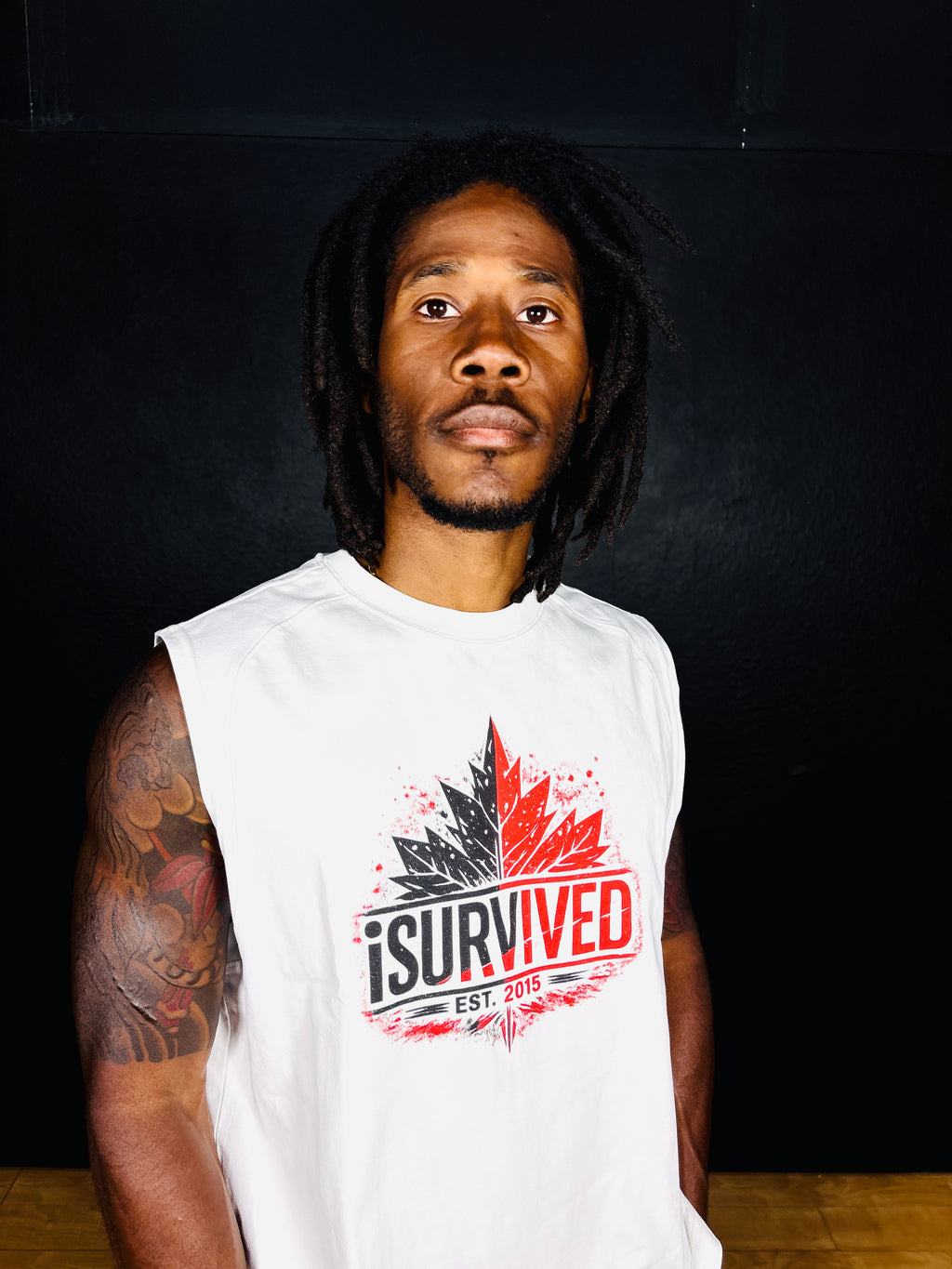 All Canadian White Tank Top