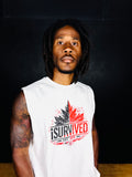 All Canadian White Tank Top