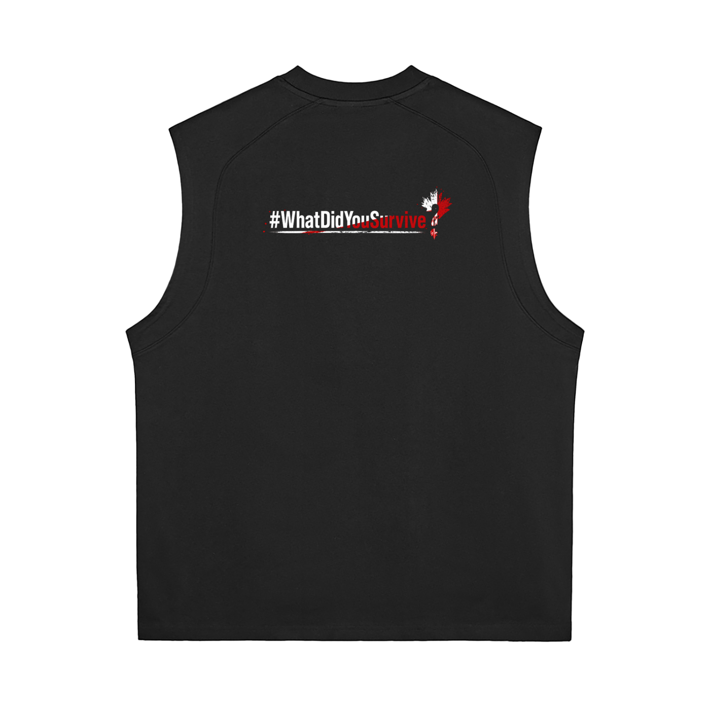 All Canadian Black Tank Top