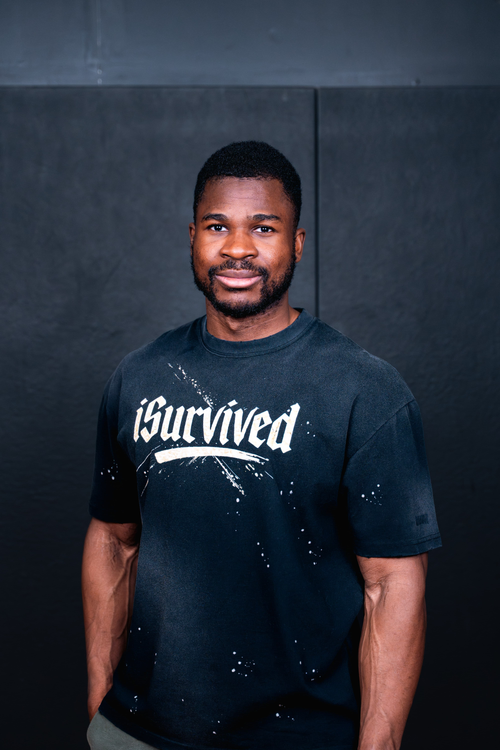 The Golden Survivor Hand-Frayed T-Shirt