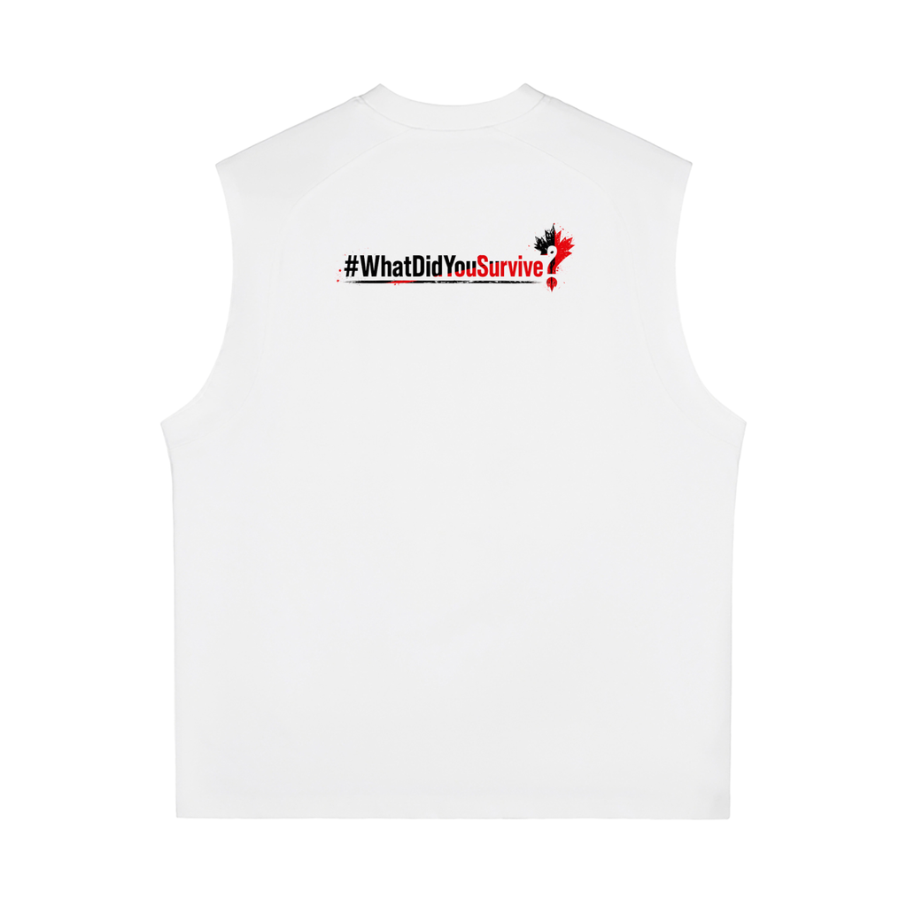All Canadian White Tank Top