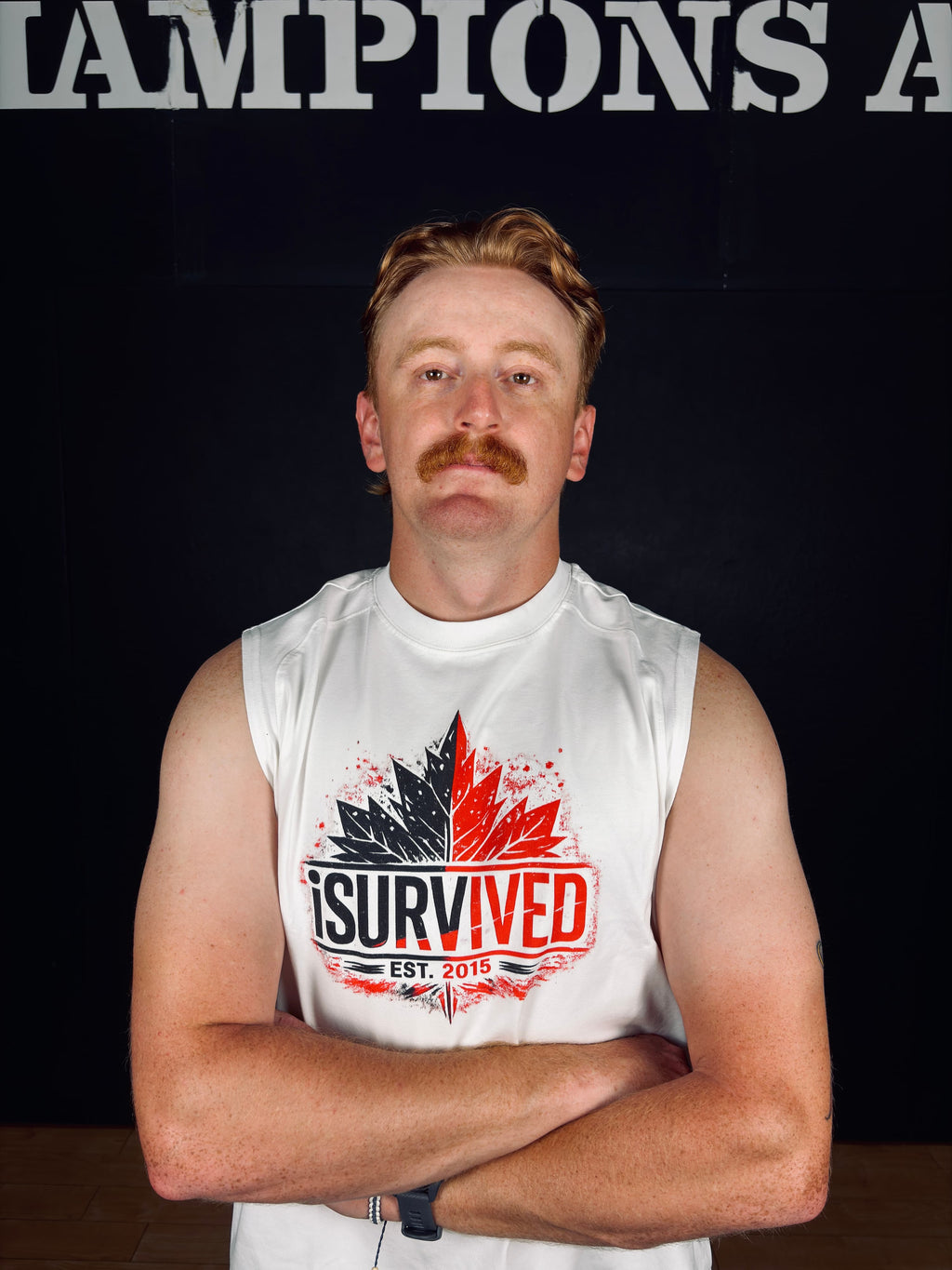 All Canadian White Tank Top